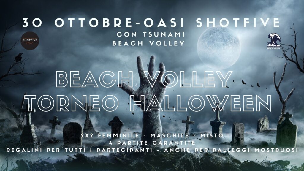 torneo halloween beach volley shotfive