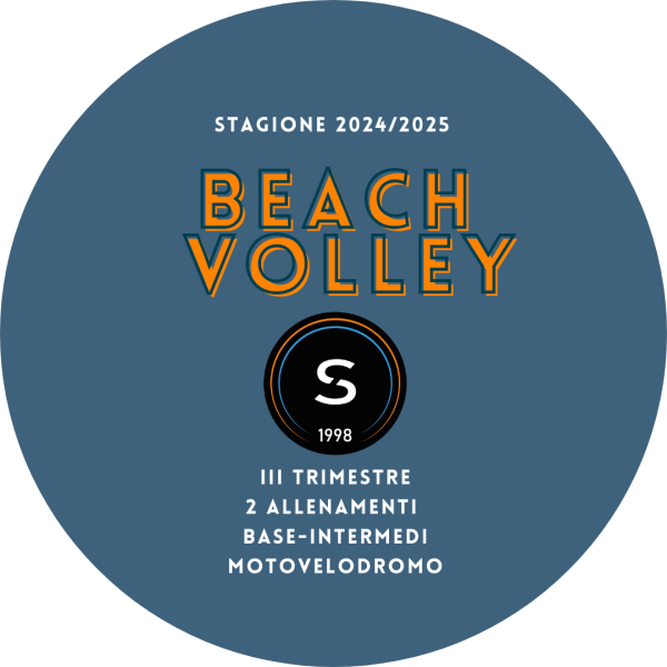 CORSO BEACH VOLLEY bimestrale MOTOVELODROMO - III TRIMESTRE 24/25- base/intermedi - 2 allenamenti