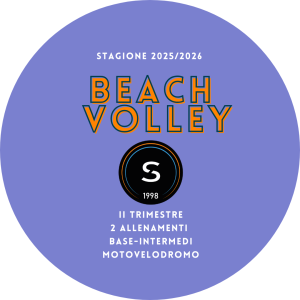 CORSO BEACH VOLLEY secondo trimestre 25/26 Motovelodromo base/intermedio-2 allenamenti