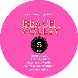 Corso beach volley TRIMESTRALE 26/27 Masterclub-Nord Tennis BASE/INTERMEDI 1 allenamento